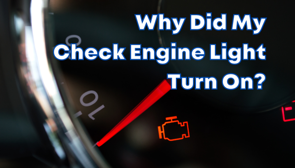 Why did my check engine light turn on Glenwood Foreign Car 333 Woolston Dr, Yardley, PA 19067